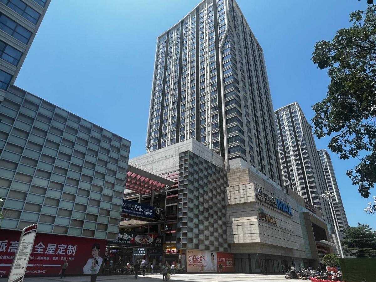 Livetour Hotel Luogang Wanda Plaza Suyuan Metro Гуанчжоу Экстерьер фото